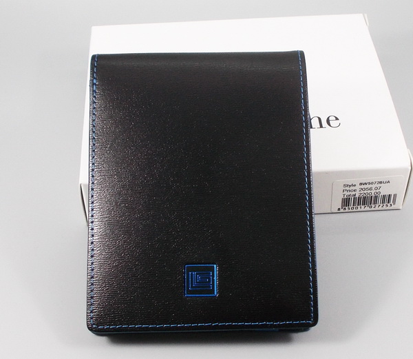 กระเป๋าสตางค์ Guy Laroche ดำ-ฟ้า ใหม่ แท้