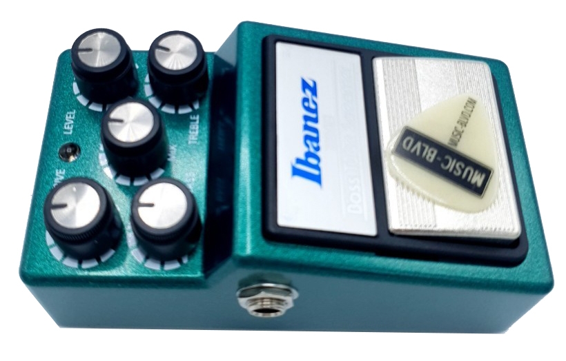 Ibanez 9 Series TS9B Bass Tube Screamer Overdrive Bass Effects Pedal Green