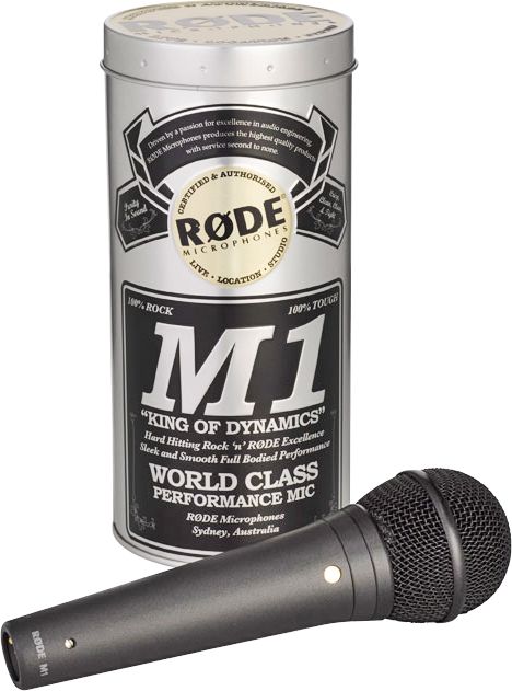 Rode Microphones M1 Dynamic Microphone Black