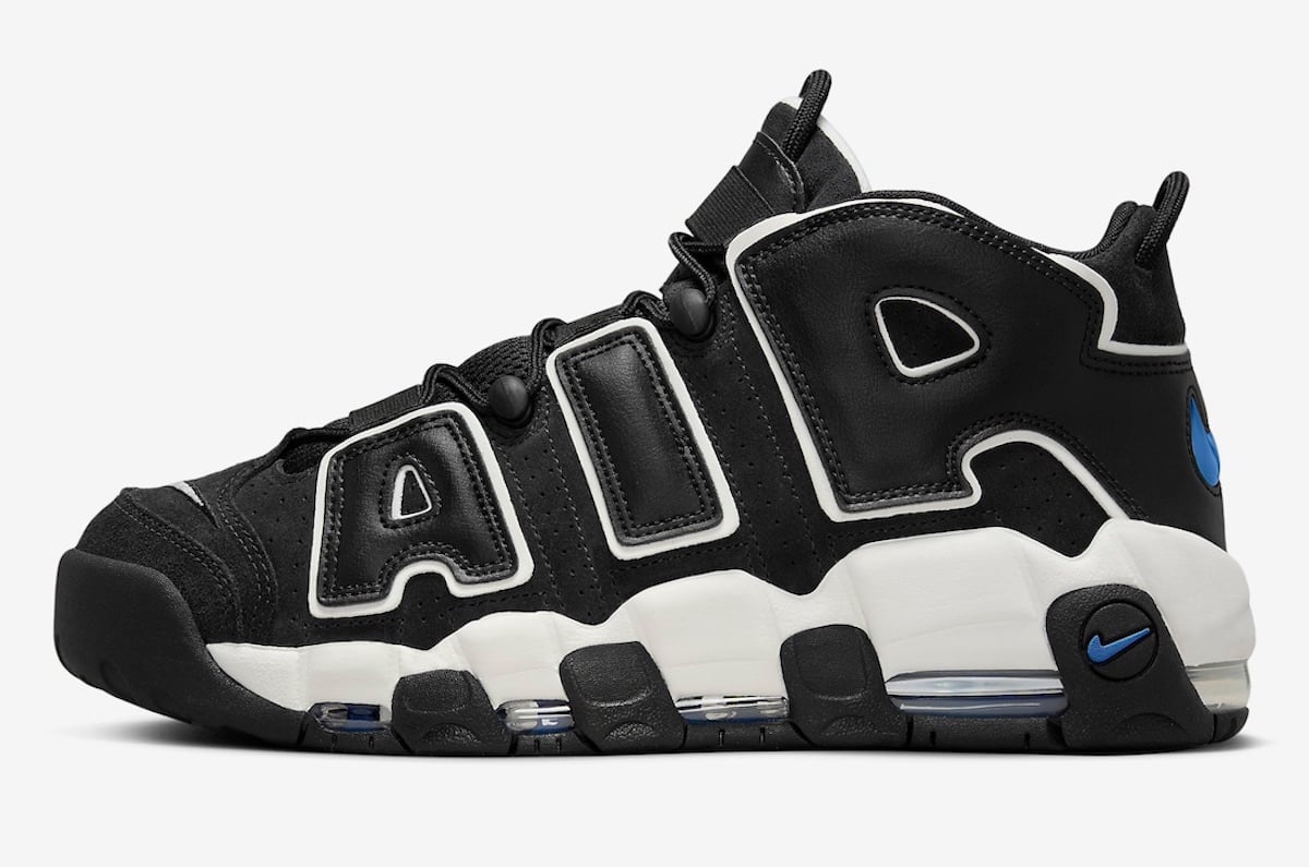 Nike Air More Uptempo “Black Star Blue”