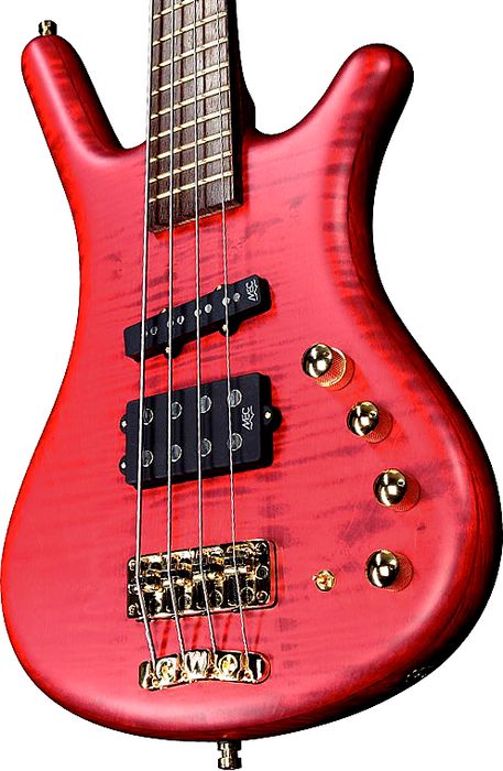 Warwick FNA Jazzman 4-String Bass Burgundy Red