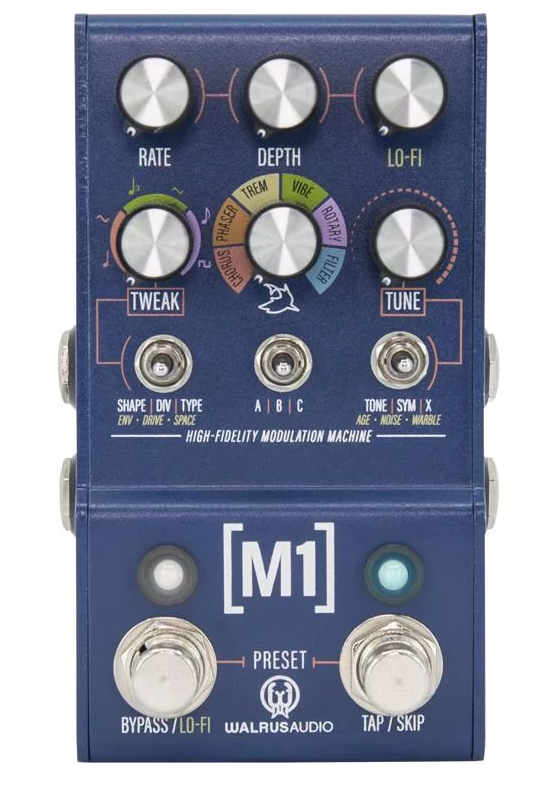 Walrus Audio Mako Series M1 High-Fidelity Modulation Machine Pedal