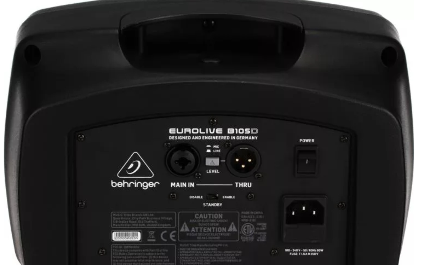 Behringer B105D 50W 5 inch Powered Monitor Speaker