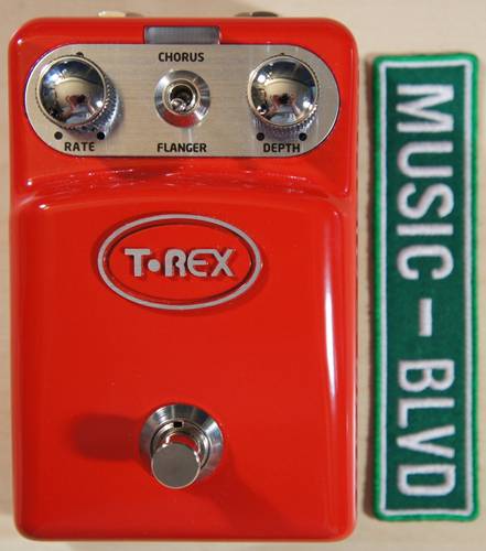 T-Rex Tonebug Chorus and Flanger Guitar Effects Pedal (Red)