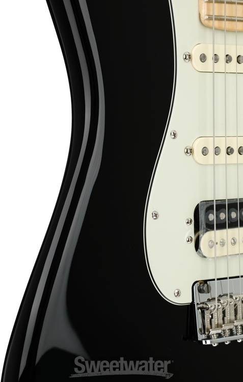 Fender American Professional HSS Shawbucker Stratocaster - Black with Maple Fingerboard