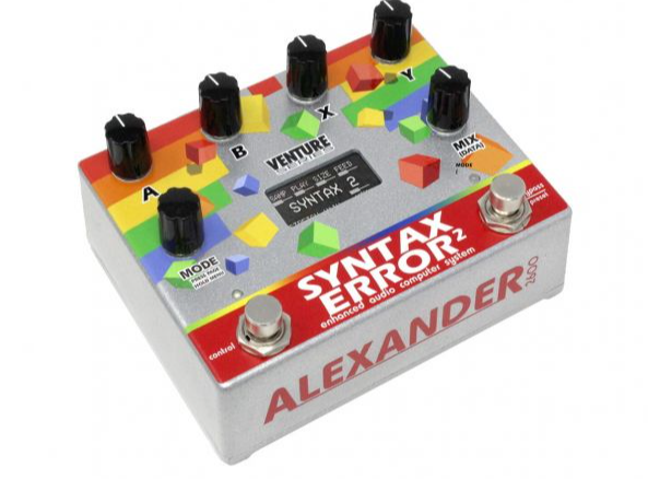 Alexander Pedals Syntax Error 2 Stereo Pitch Shifter Pedal