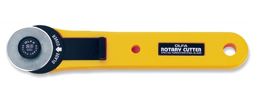 มีดคัตเตอร์ OLFA RTY-1G ใบมีด ขนาด 28 mm. สำหรับงานตัดผ้า, ตัดยาง,ตัดกระดาษ