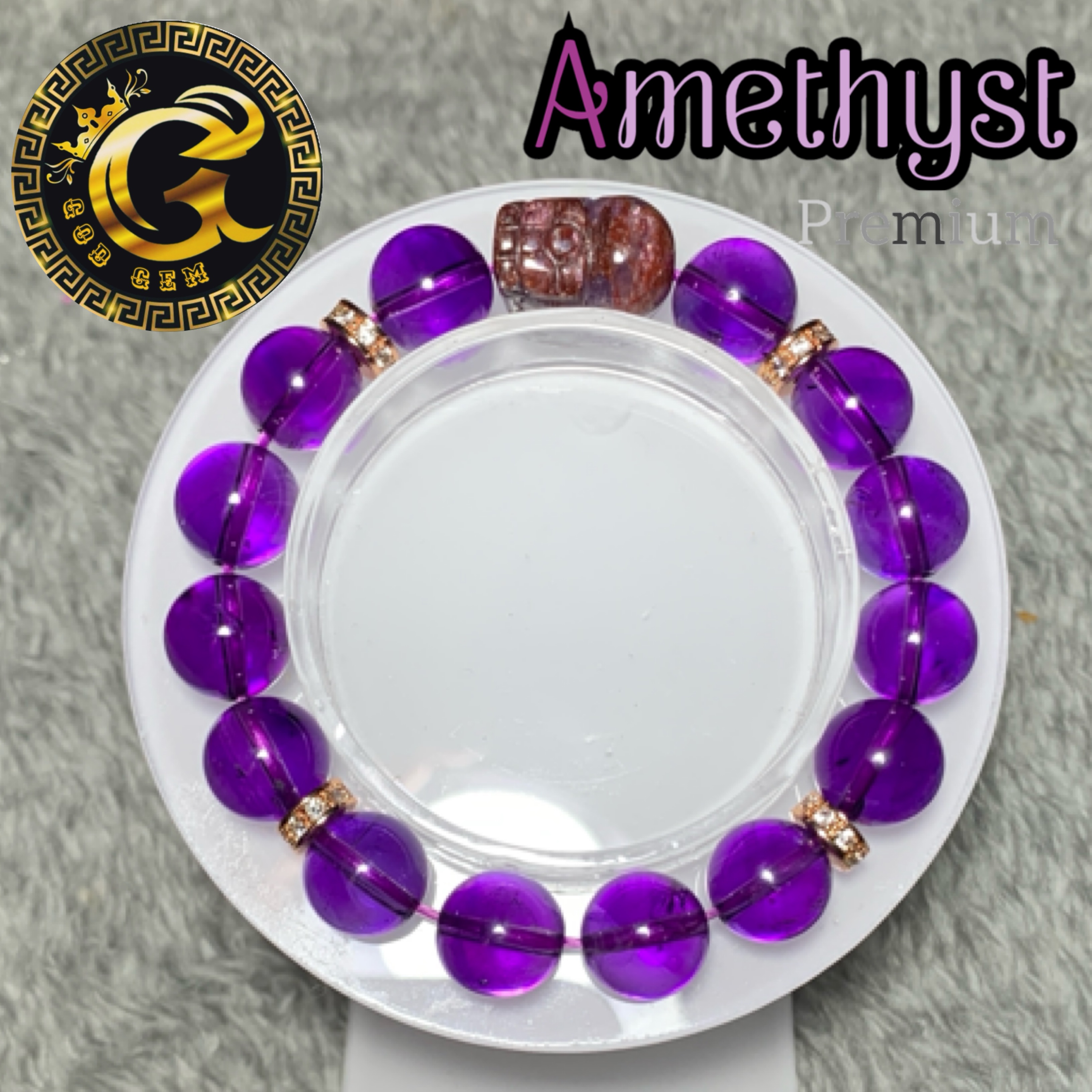 ข้อมือหิน อเมทิสต์อุรุกวัย