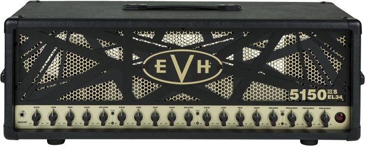 EVH 5150 III 100S EL34 - 100W Tube Head with EL34 Tubes
