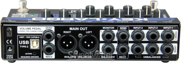 Radial Key Largo Keyboard Mixer with Balanced DI Outs