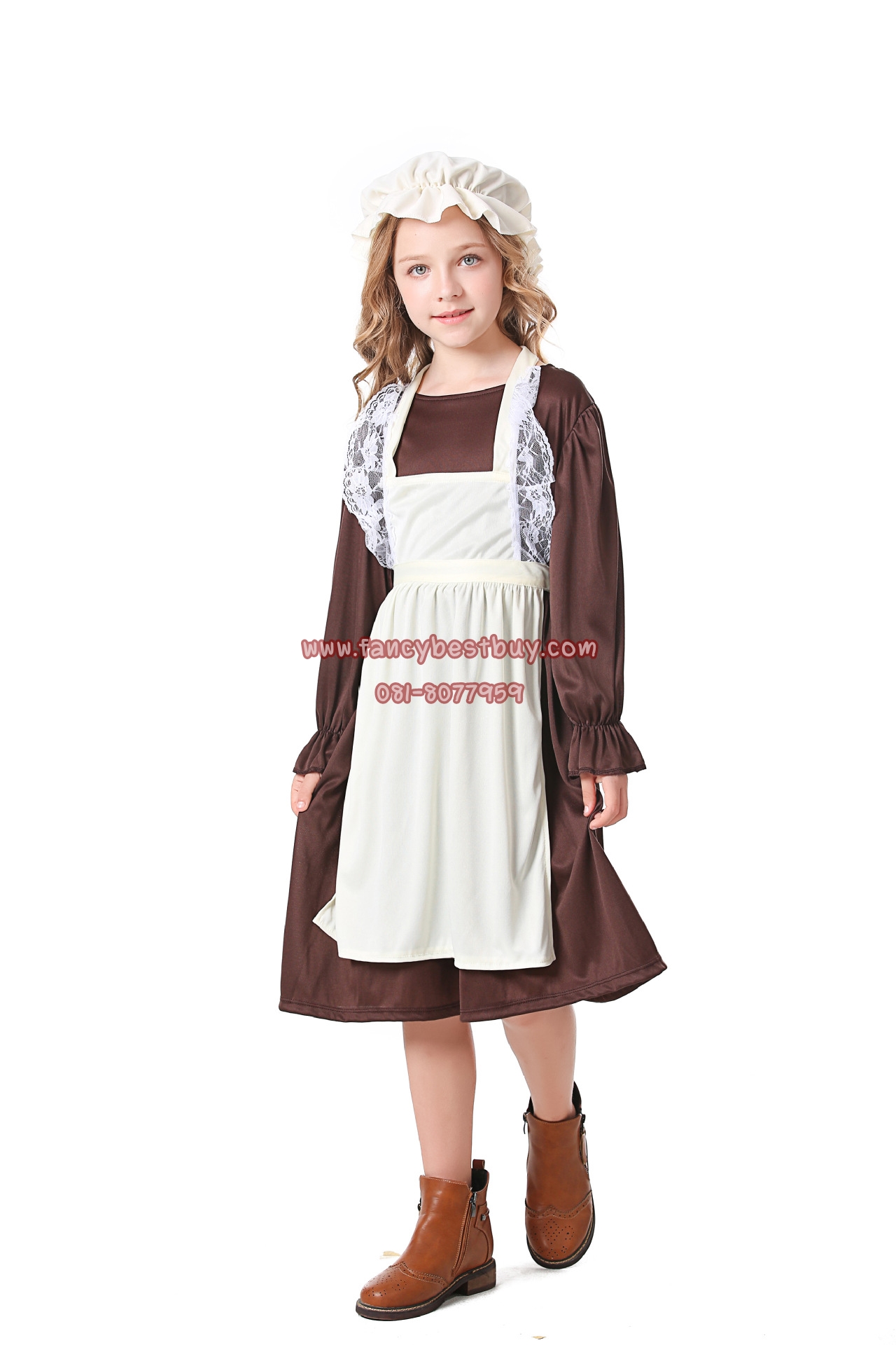 ชุดประจำชาติเบลเยี่ยม ชุดเบลเยี่ยม Belgium Costume Size S 110-120, M 120-135, L135-145