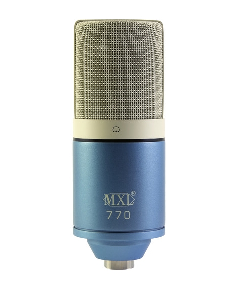 MXL 770 Small-Diaphragm Cardioid Condenser Microphone (Sky Blue)