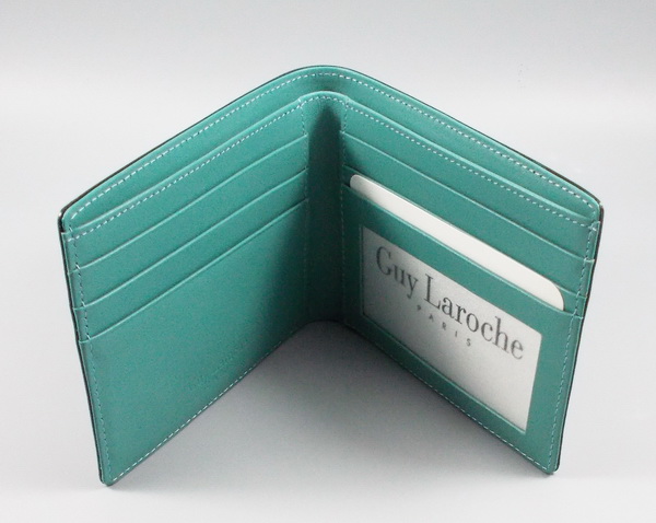 กระเป๋าสตางค์ Guy Larcohe ดำ-เขียว ใหม่ แท้