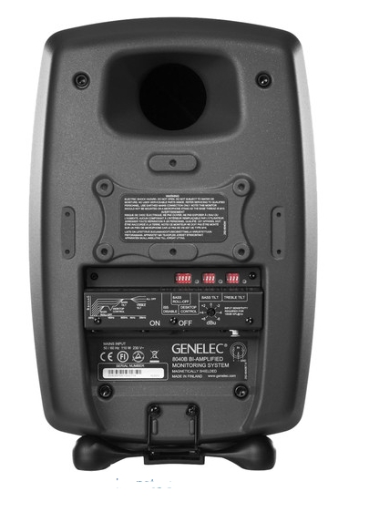 Genelec 8040B 6.5 2-Way 180W Active Studio Monitor (Single, White)