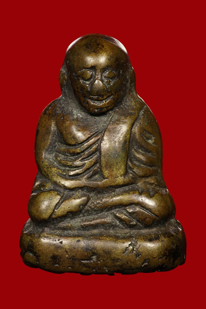 รูปหล่อหลวงพ่อเงินบางคลาน พิมพ์ขี้ตา ห้าชาย จีวรหงาย จ.บางคลาน