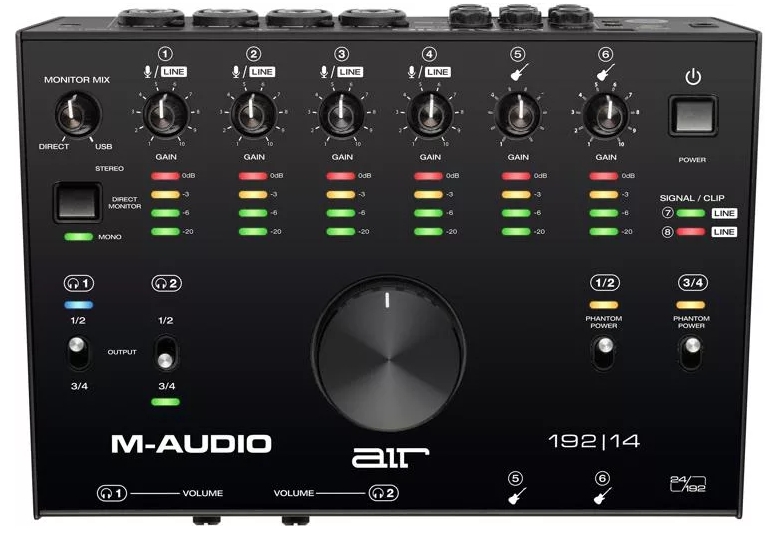 M-Audio AIR 192X14 USB Audio Interface