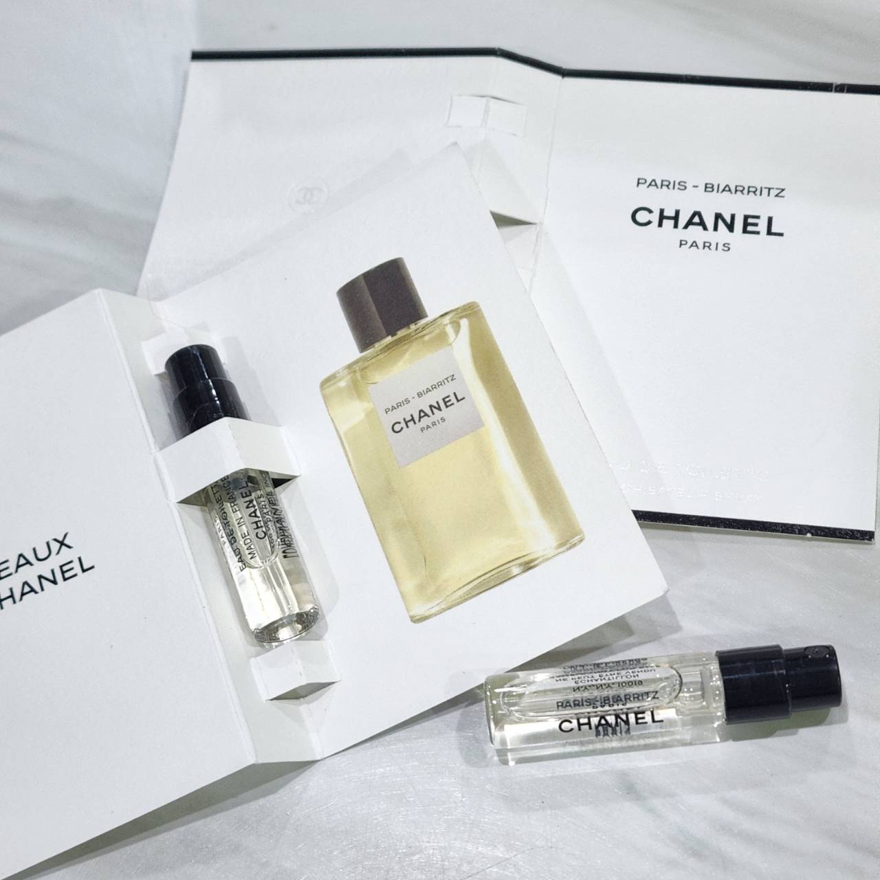 น้ำหอมไวออลแบบหลอด Chanel Les Eaux De Biarritz 1.5 ml ขนาดทดลอง น้ำหอมไวออลVIAL