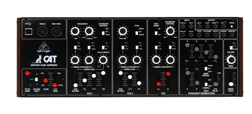 Behringer CAT Desktop Duophonic Analog Synthesizer Module