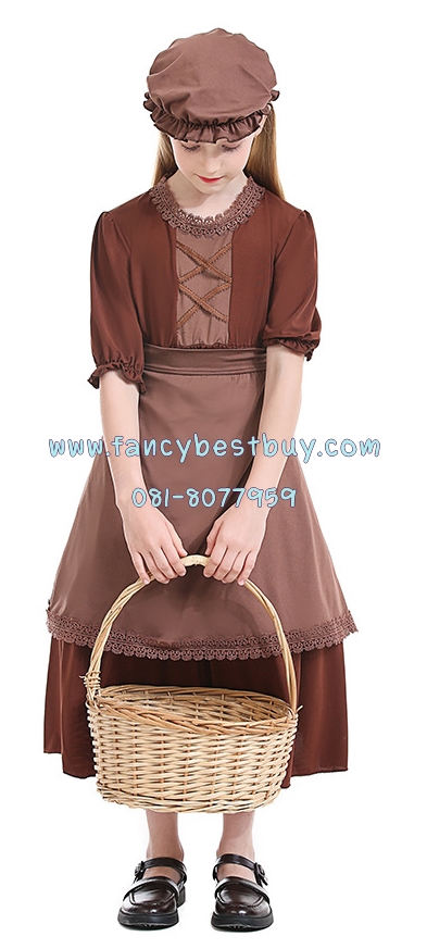 ชุดเดนมาร์ก ชุดเบลเยียม ชุดประจำชาติเบลเยียม Belgium Costume มีขนาด XS 100-115, S 115-125, M 125-135, L 135-145