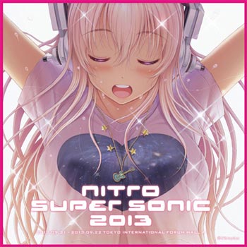 ผ้าเช็ดหน้า Nitro Super Sonico (แท้)