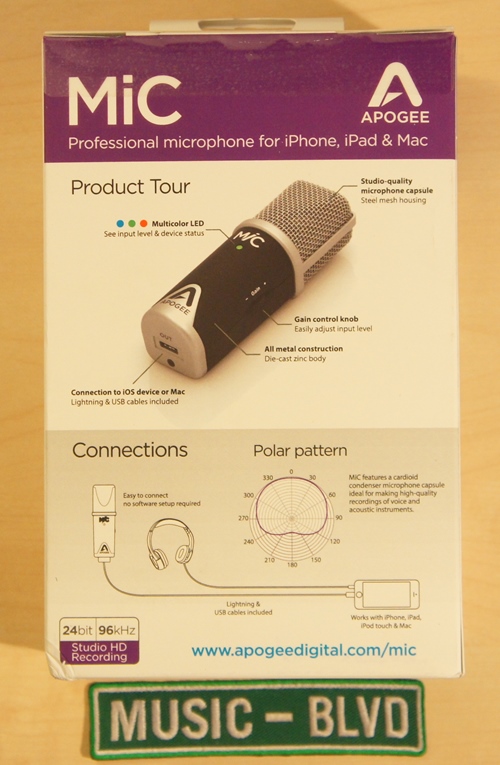 Apogee MiC 96k Lightning