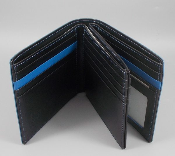 กระเป๋าสตางค์ Guy Laroche ดำ-ฟ้า ใหม่ แท้