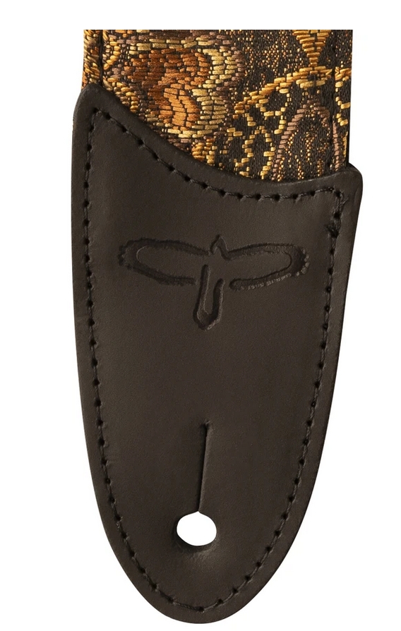 PRS Paisley Nylon Guitar Strap - Brown