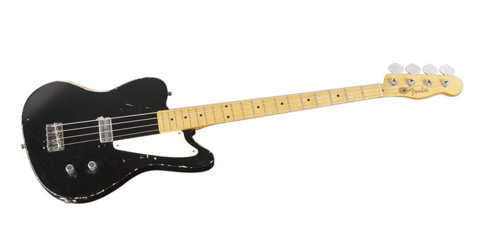 Fender Custom Shop Limited Edition Relic La Cabronita Boracho Bass Guitar Black
