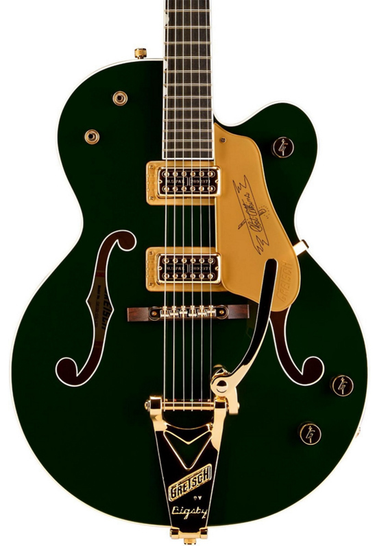 Gretsch Guitars G6120 LTD Chet Atkins Semi-Hollow Electric Guitar Cadillac Green