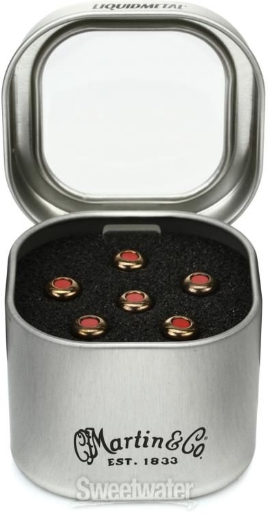 Martin Luxe Liquidmetal Bridge Pin Set - Gold
