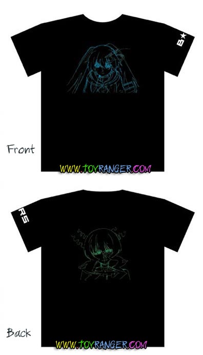 เสื้อยืด OVA Black Rock Shooter Event Limited Edition (M)(1ตัว,แท้)