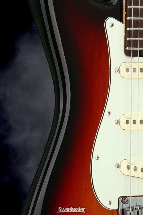 Fender American Elite Stratocaster, Rosewood - 3-Color Sunburst