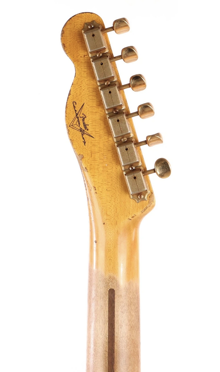 Fender Custom Shop 50s Custom Telecaster Heavy Relic Vintage Blonde
