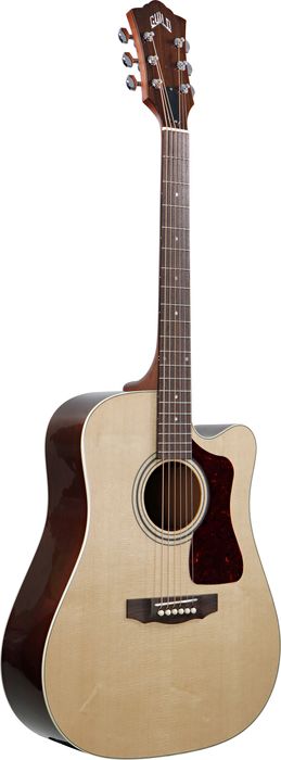 Guild D-40CE Standard Cutaway Acoustic-Electric Guitar Natural