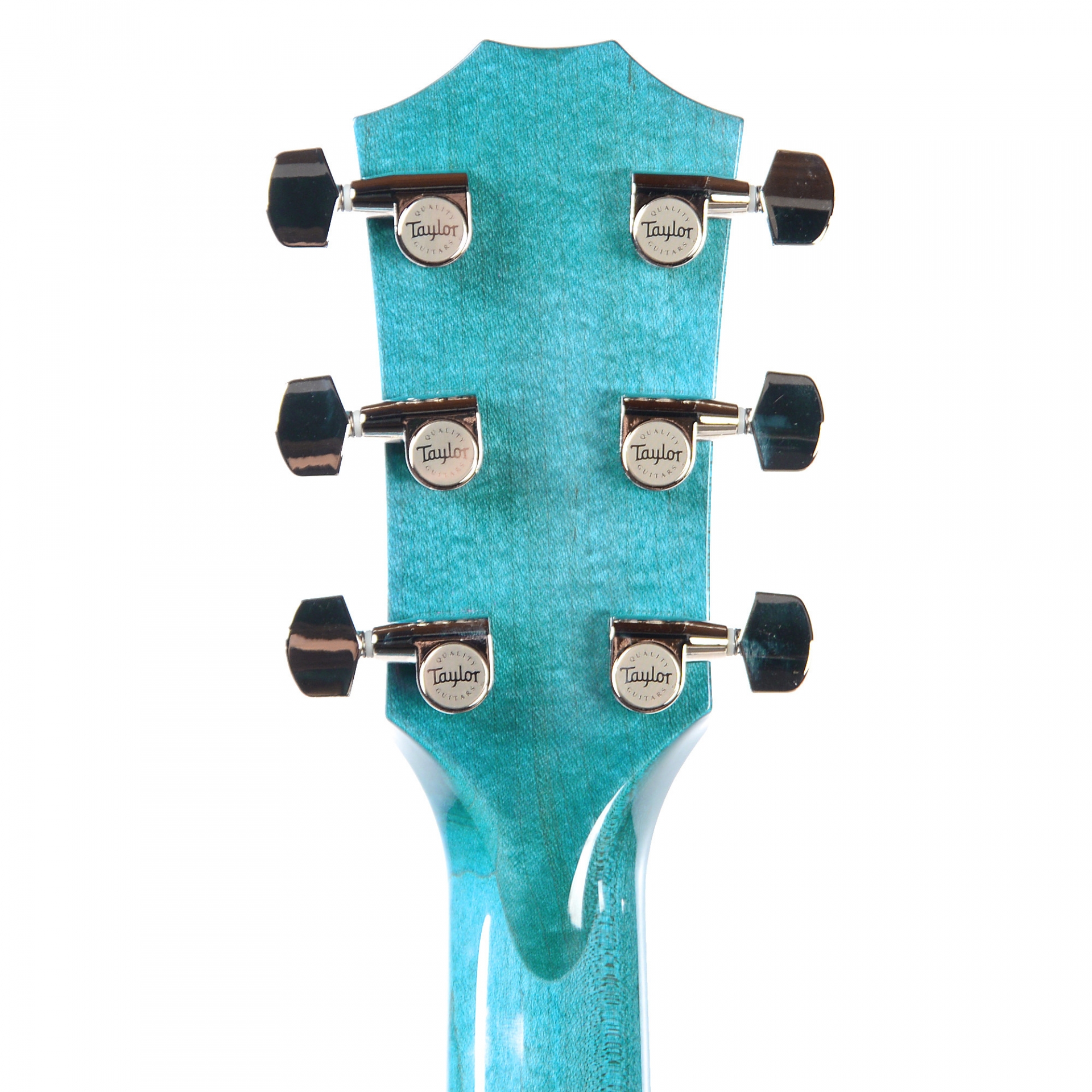 Taylor Custom Grand Auditorium AA Quilt Maple Koi Blue Cutaway Acoustic-Electric