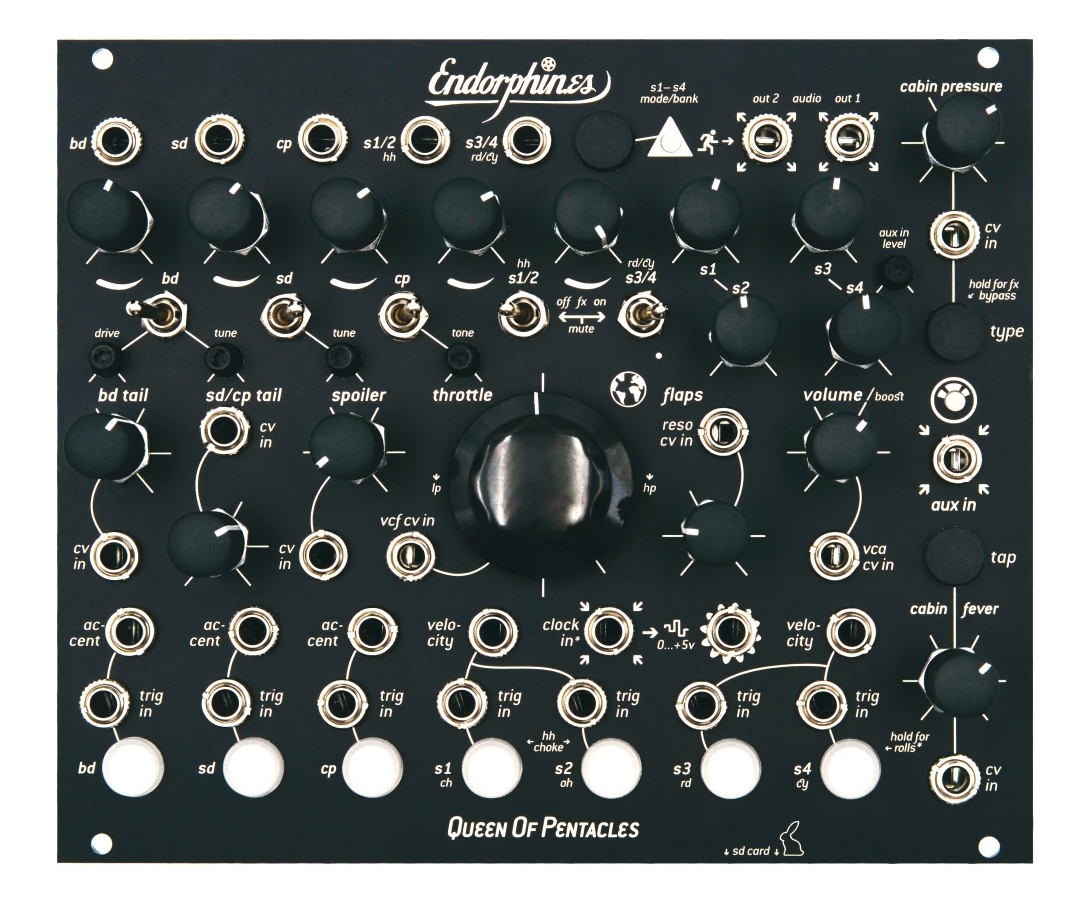 Queen of Pentacles Drum Synthesizer
