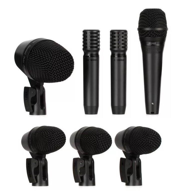 Shure PGADRUMKIT7 7-piece Drum Microphone Kit