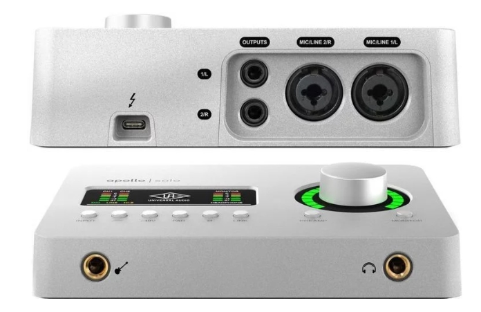 Universal Audio Apollo Solo USB-C Audio Interface with UAD DSP