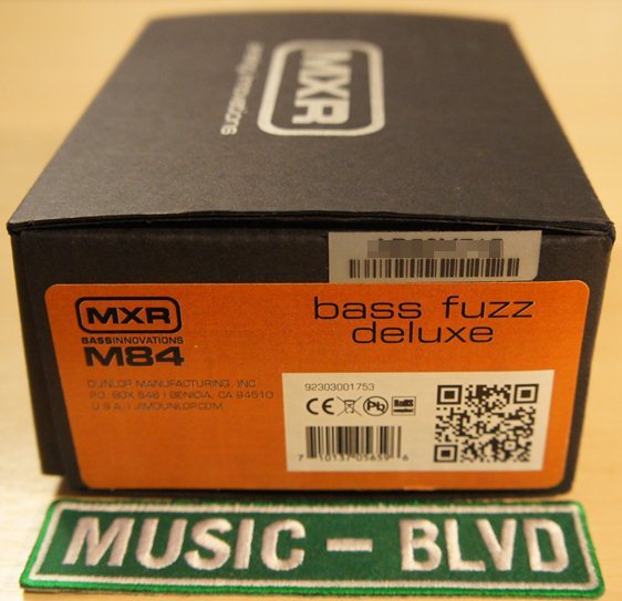 MXR Deluxe Bass Fuzz Effects Pedal