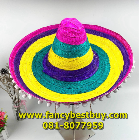 ชุดประจำชาติเม็กซิโก Mexico ชุดแฟนซีผู้ชายขนาดฟรีไซด์ สำหรับ 160-180 ซม.