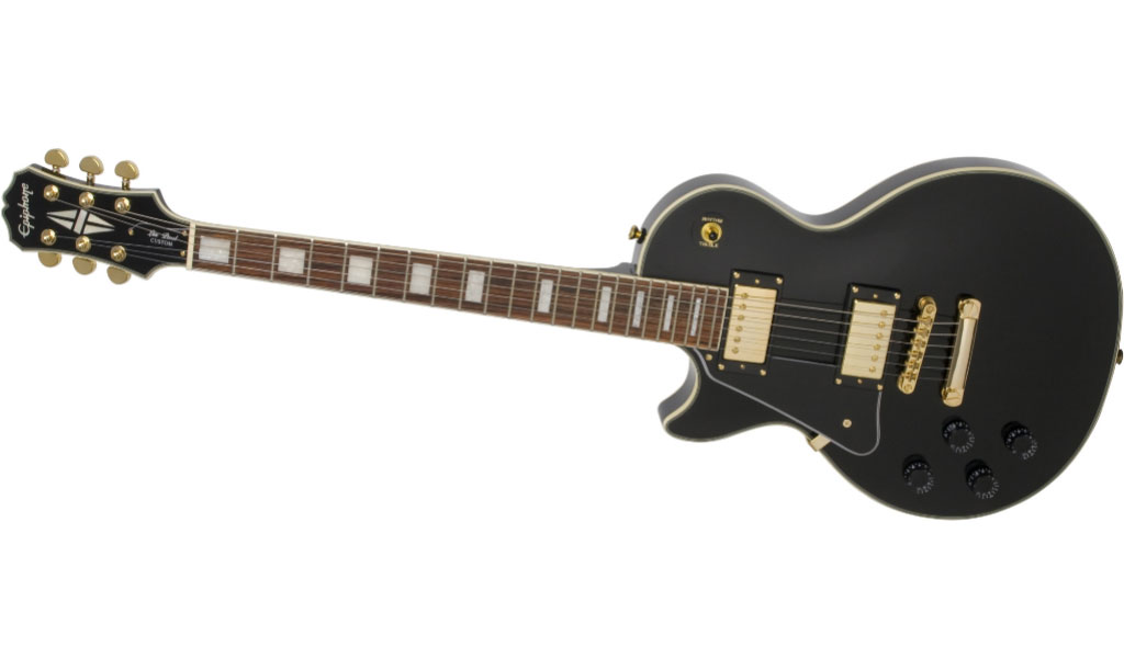 Epiphone Les Paul Custom PRO Left Handed Electric Guitar Ebony