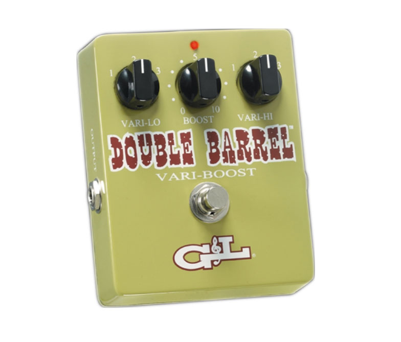 G&L Double Barrel Vari-Boost Guitar Effects Pedal