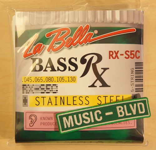 La Bella Bass Rx Stainless 5 Strings RX-S5C