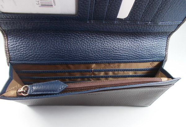 กระเป๋าสตางค์ Guy Laroche น้ำตาล-กรม ใหม่ แท้