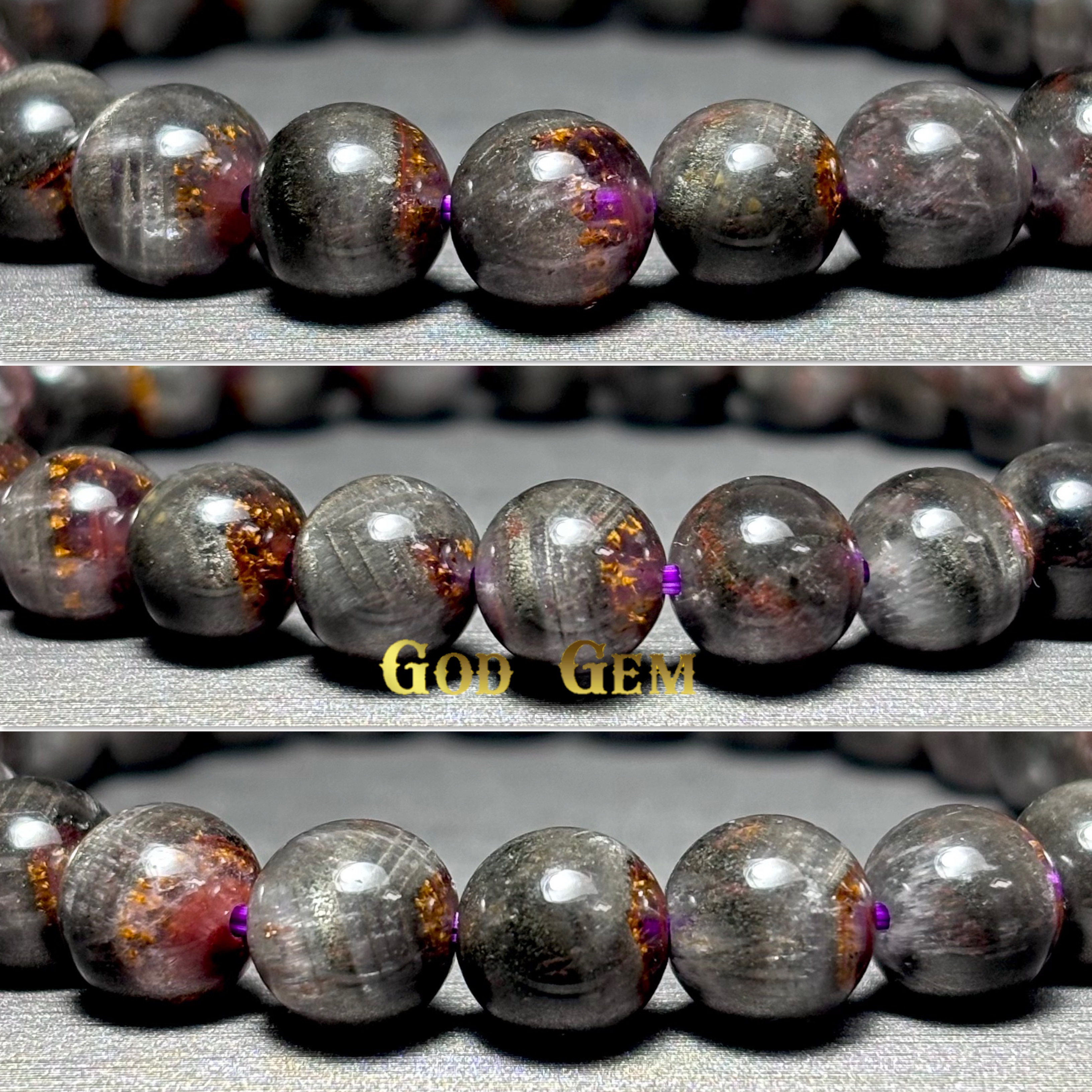 ข้อมือหิน แบล็คออร่าไลต์