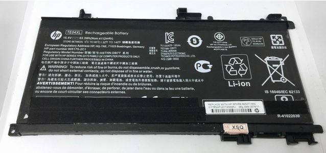 Battery Notebook OEM HP Omen 15-AX200, 15-BC Series TE04XL **มีตำหนิ ใช้งานปรกติ** 1
