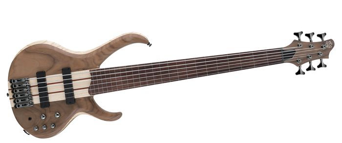 Ibanez BTB676F Fretless 6- Bass Natural Flat