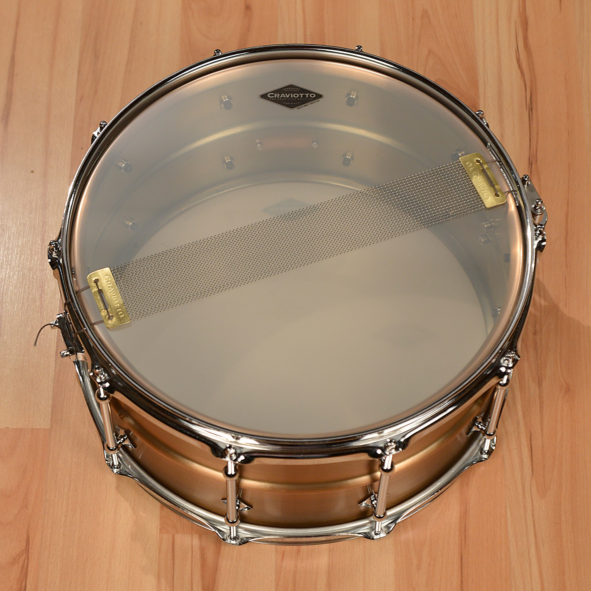 Craviotto 7x14 Masters Bronze Snare Drum