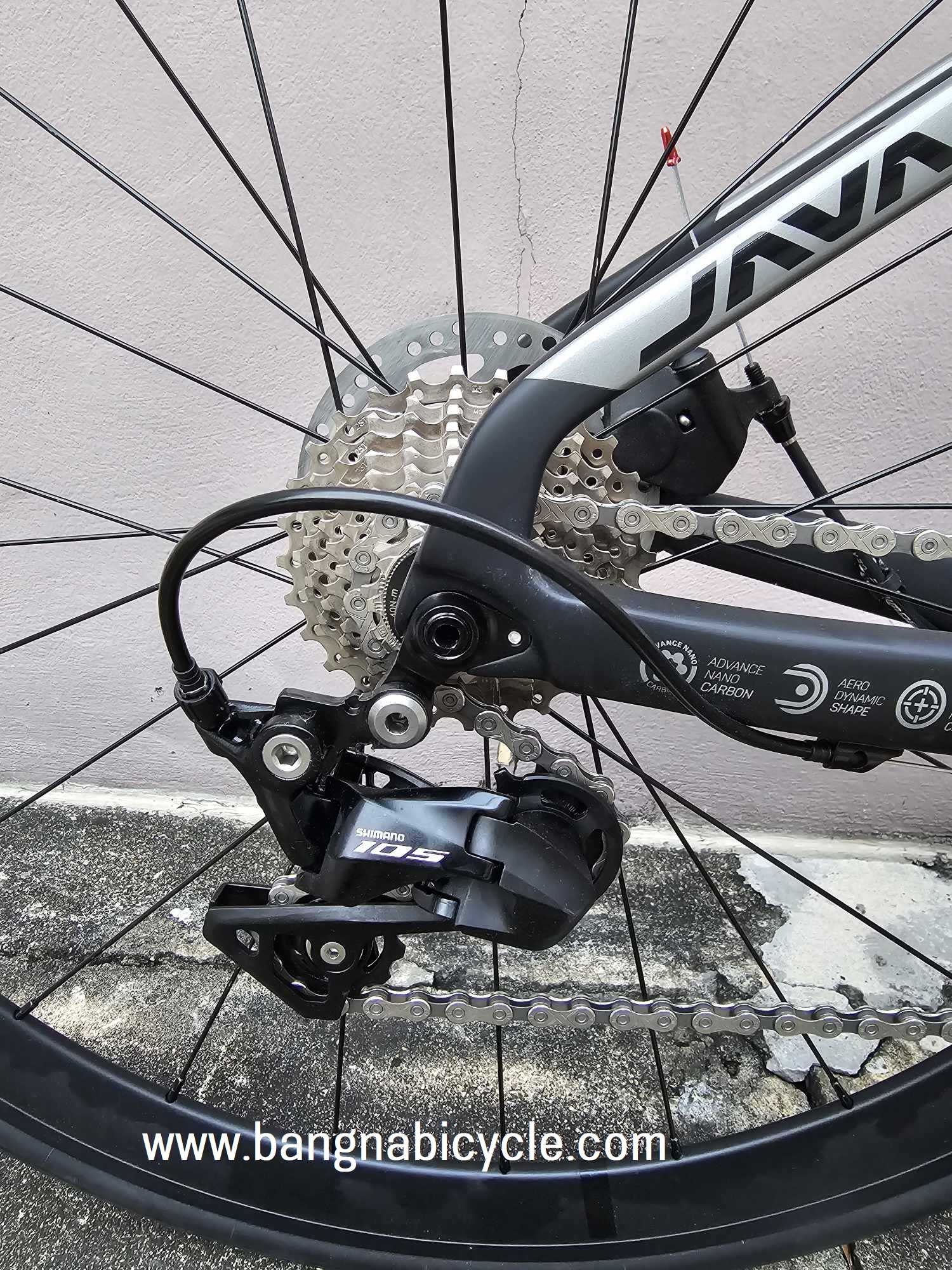 เสือหมอบมีโช้คหลัง JAVA TEMPO 105 22SP