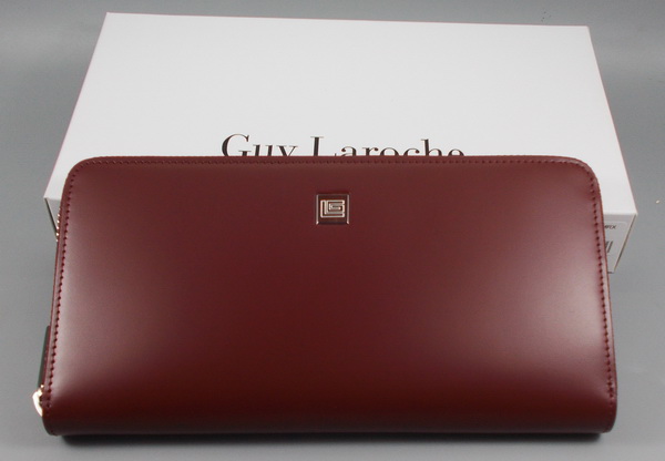 กระเป๋าสตางค์ Guy Laroche แดงมะเหมี่ยว ใหม่ แท้